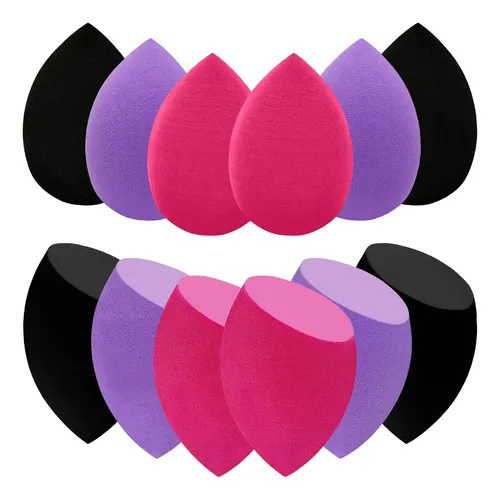 Set De Esponjas De Maquillaje Scartink 12 Unidades Sin Látex