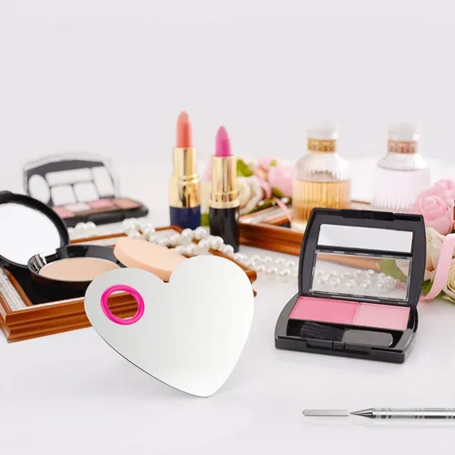 Paleta De Maquillaje Corazón Luxspire Acero Inoxidable