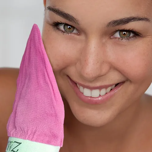 Guante Exfoliante Kessa Original Rosa Vivo