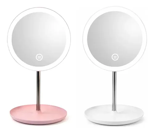 Espejo De Maquillaje Led Pantalla Tactil/usb- (x1)