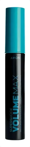 Máscara de pestañas Avon Supershock Volume Max waterproof 9ml 10g color black 1 unidad