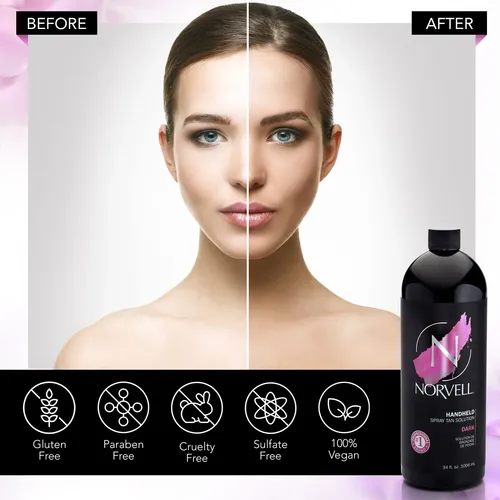 Solución De Bronceado Sin Sol Norvell Premium Dark 1 L