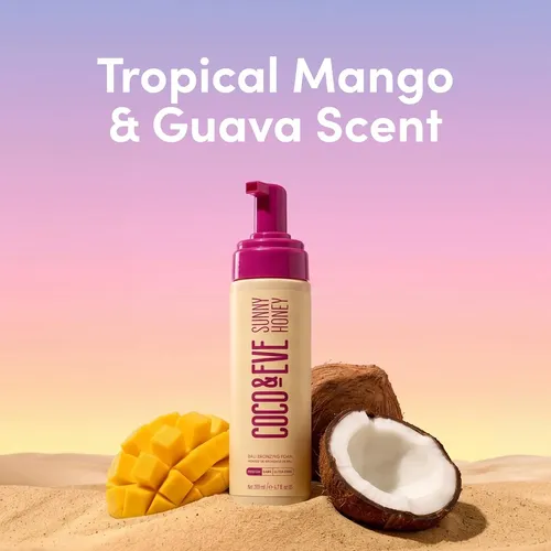 Kit De Espuma Autobronceadora Coco & Eve, Tamaño Mediano, 6.