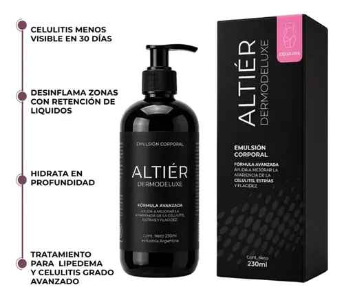 Crema Para Masajes Reductores Reafirmantes Altiér