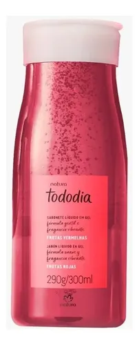 Natura Tododia Jabón Líquido Frutas Rojas