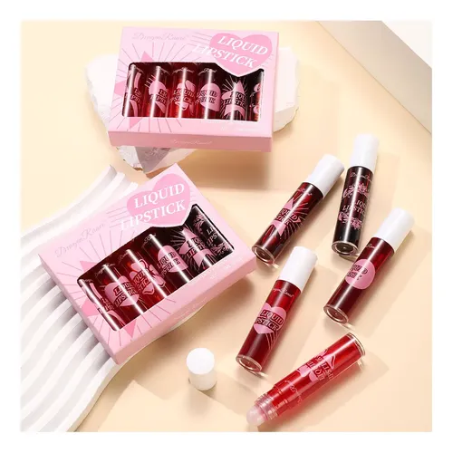Set De 6 Labiales Hidratantes Con Brillo Dragon Ranee