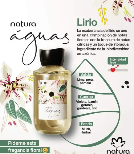 Natura Aguas De Lirio Eau De Toilette 150ml Mujer