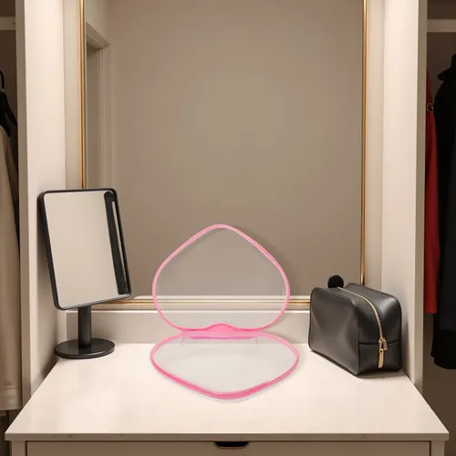 Funda Rígida Con Cremallera: Bolsa De Maquillaje En Forma De