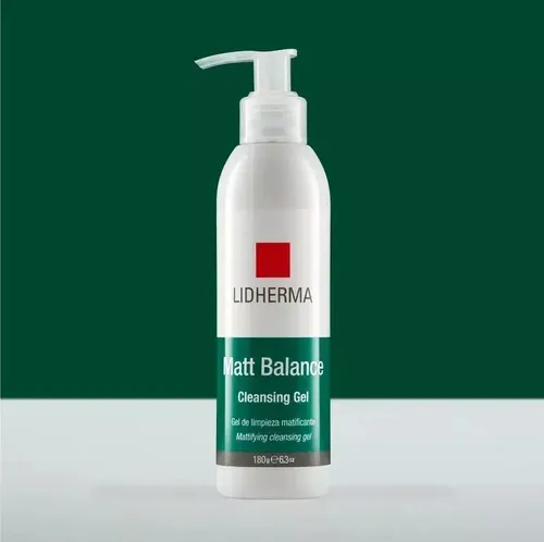 Lidherma Matt Balance Gel De Limpieza X 180gr. Piel Grasa.