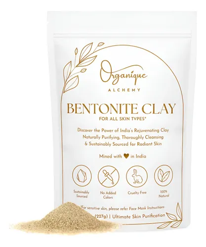 Polvo De Arcilla Bentonita Premium Seema 227g Para