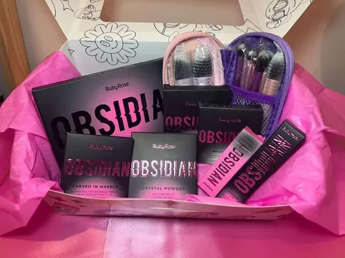 Set De Maquillajes Obsidian Completo Make Up Regalo