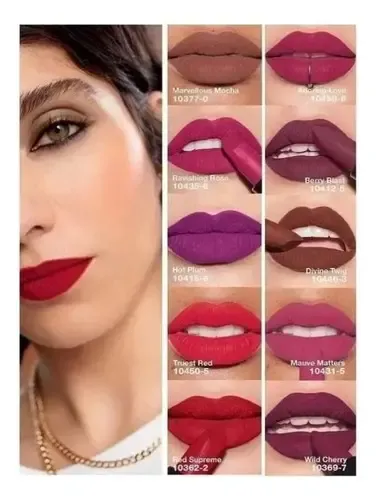 Avon Labial Ultra Matte Fps 15 3.6g Acabado Mate Color Marvelous Mocha