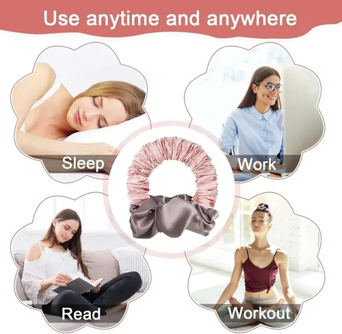 Rulos De Cabello Sin Calor, Diadema Para Dormir