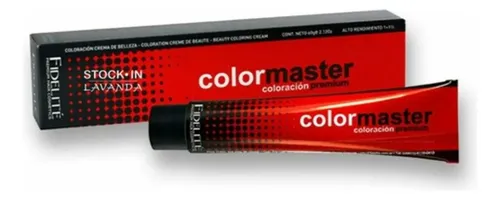 Tintura Colormaster Premium Fidelite Pack X24 Unidades X60g Tono Sin Tono