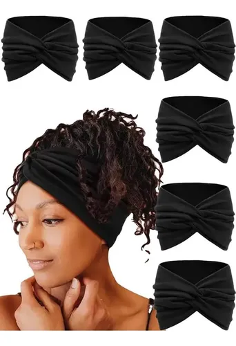 5 Bandas De Pelo Bohemias Y Modernas, Pack De 5