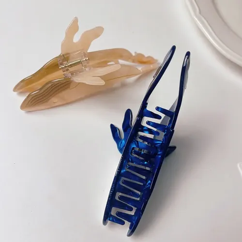 Pinza De Pelo De Animal Con Forma De Ballena Para Mujer
