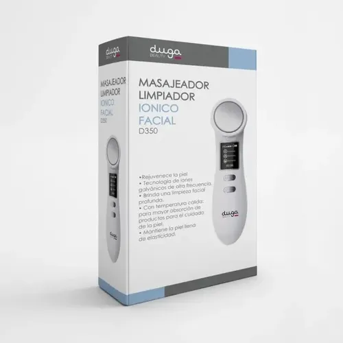 Masajeador Limpiador Facial Iónico Antiage Galvánicas Duga