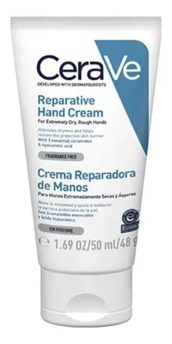 Cerave Crema Renovadora Para Manos Piel Normal A Seca 50ml