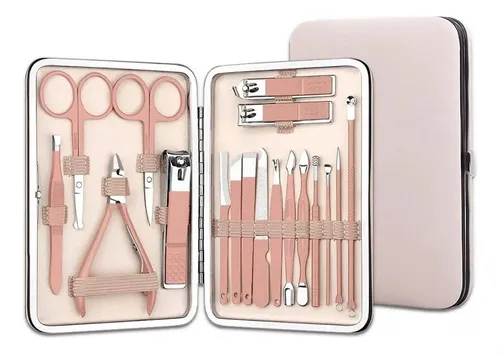Sk  Manicura Y Pedicura 24 En 1 Set Manicura Profesional
