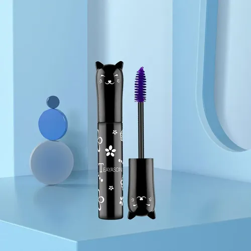 Cosméticos Del Rimel De Las Pestañas De La Fibra De Seda
