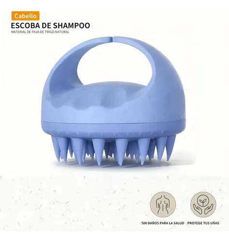 Cepillo De Champú Para Masajear El Cuero Cabelludo, Limpieza