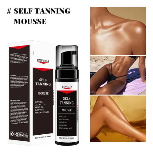 Mousse Autobronceadora De 200 Ml, Bronceador Sin Sol De Bron