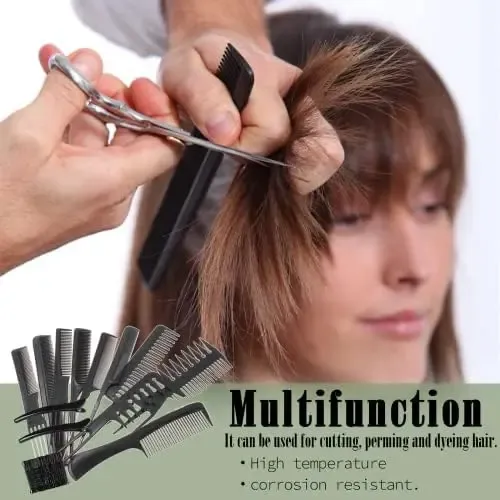 Juego De Peines Para El Cabello Profesional De 14 Piezas Y Y