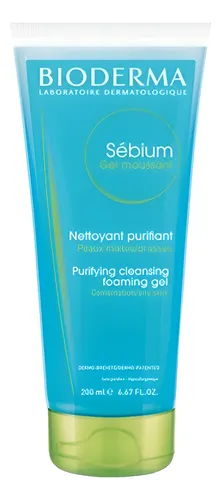 Bioderma Sebium Gel Moussant X 200 Ml Tubo