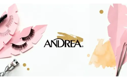 Pestañas Postizas En Tiras Autoadhesivas Andrea Color Negro