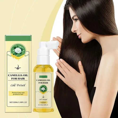 Spray Aceite De Camelia Pelo Control Frizz Brillo 2 X 50ml