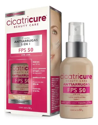 Crema Facial Cicatricure Beauty Care De Dia X50gr Todo Tipo De Piel Día