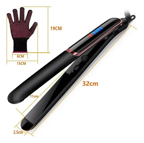 Plancha De Cabello, 2en1 Plancha De Pelo Y Rizador Cerâmica