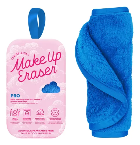 Paño Desmaquillante Makeup Eraser Pro, Azul Baya, 1 Unidad