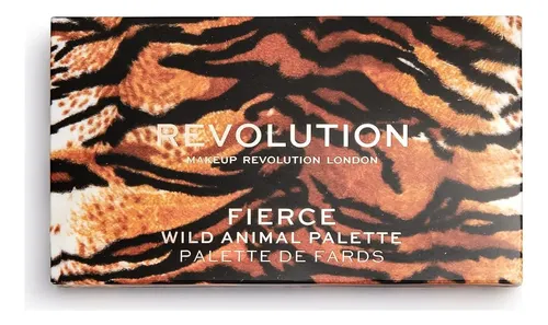 Paleta De Sombras Makeup Revolution Wild Animal 18 Tonos