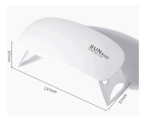Cabina Uv/led Sun Mini 6w Secador Uñas Esculpidas Gelificada