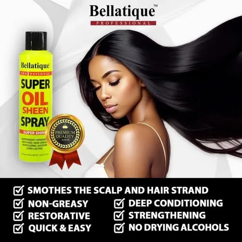 Spray Brillo Aceite Bellatique 6.67 Oz