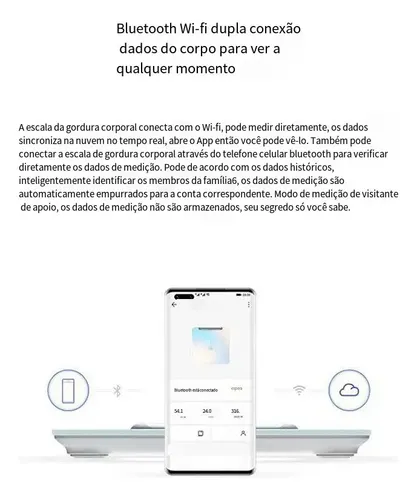 Báscula Digital Para Grasa Tc Huawei Smart Scale 3 Y
