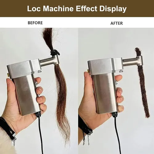 Máquina Eléctrica Portátil Para Dreadlocks Crochet