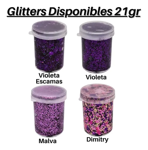 Glitter En Gel X 5 Varios Colores Para Rostro A Eleccion