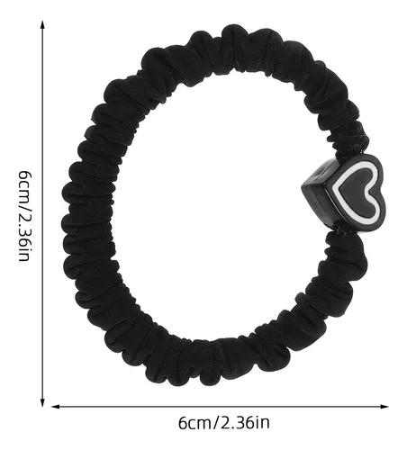 5 Units Of St. Mary’s Heart Shaped Hair Ties