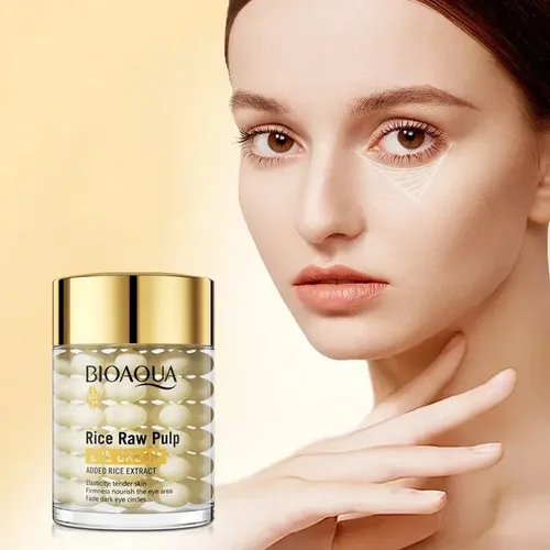 Crema Contorno Ojos Arroz Nutritivo Hidratante 60 G Bioaqua Momento De Aplicación Día/noche Tipo De Piel Todo Tipo De Piel