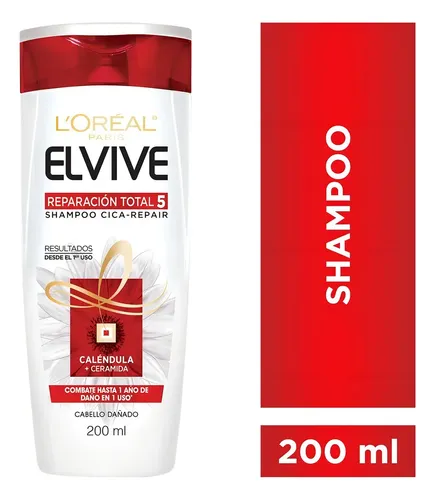 Shampoo Reparación Total 5 Elvive L’Oréal 200ml