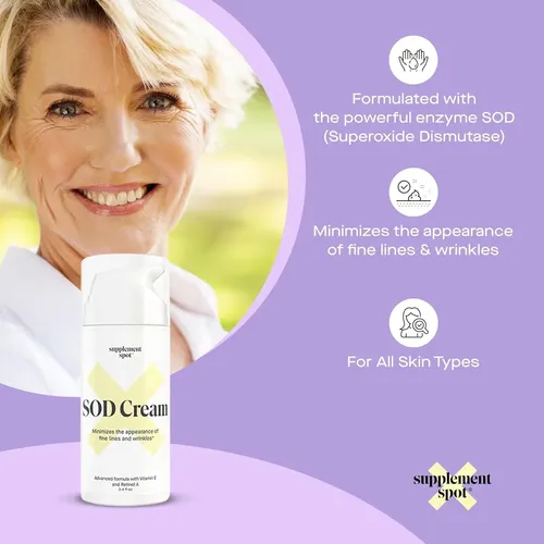 Superoxide Dismutase Crema Antiaging Reparar Arrugas Antiox