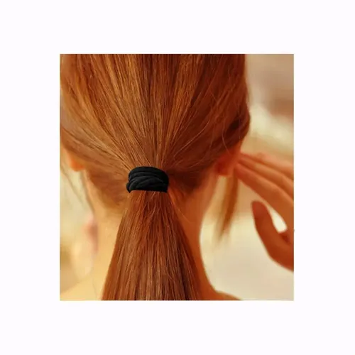Paquete De 50 Cintas Para El Cabello De Algodón Sin Costuras