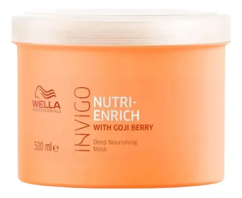 Mascara Nutricion Profunda Wella Nutri Enrich Pelo Seco 500m