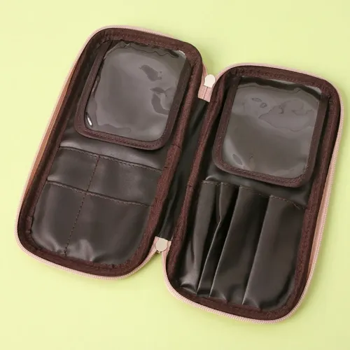 Estuche Brochero Porta Pinceles Maquillaje Con Cierre