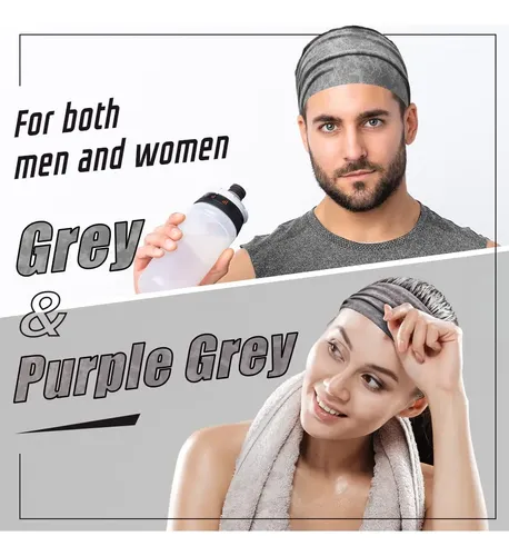 Mykurs Diademas Deportivas Para Hombres Con Pelo Largo, Band