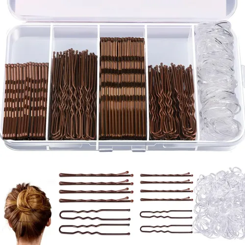Kit De 500 S Para El Cabello Para Moños De Mujer Ma