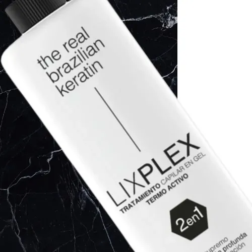 3 Alisado Lix Plex 2 En 1 Real Braazilian 1 L