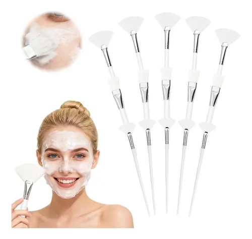 15 Piezas Brochas Abanico Para Mascarillas Y Limpiadores